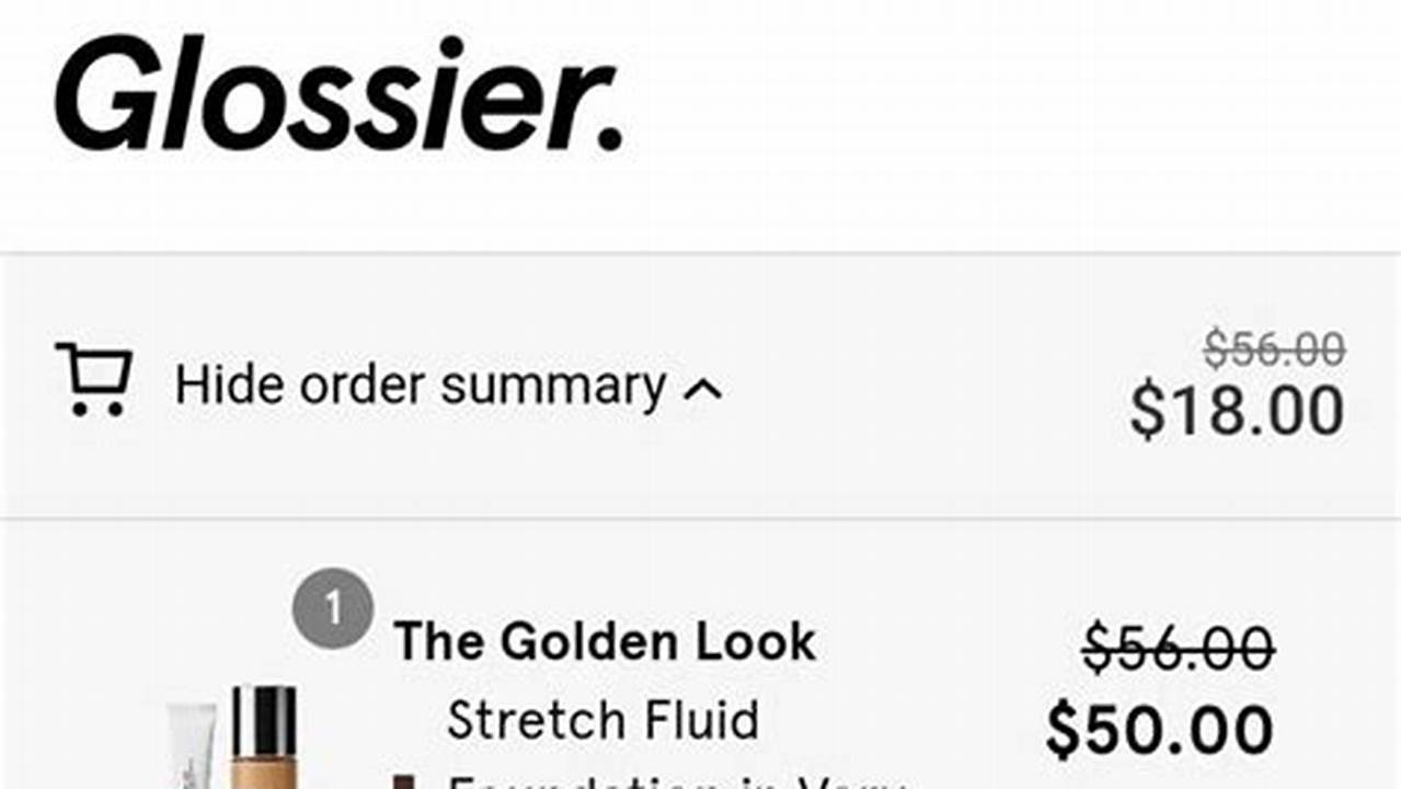 Glossier Discount Code 2025