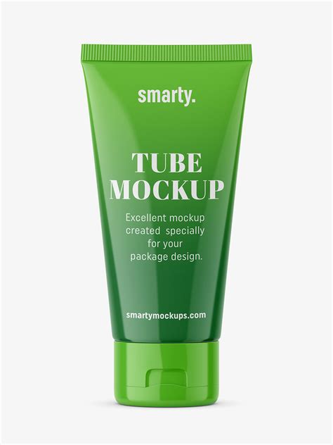 Glossy Tube Mockup