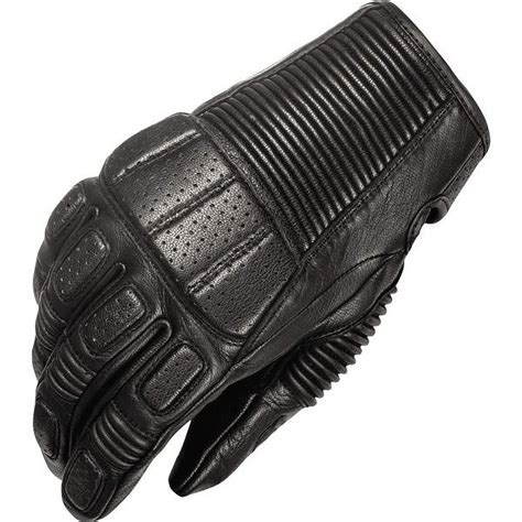 Highway 21 Trigger Leather Motorcycle Gloves Image