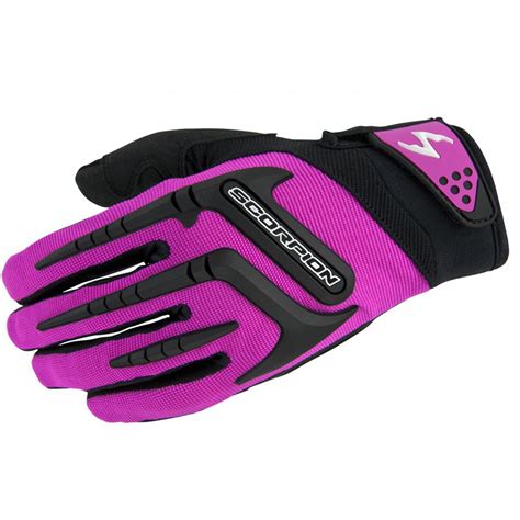 Glove Materials Scorpion Women's Skrub Motorcycle Gloves
