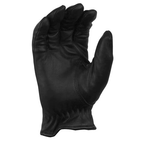Glove Materials Vance GL2056 Mens Black Lined Biker Leather Motorcycle Riding Gloves