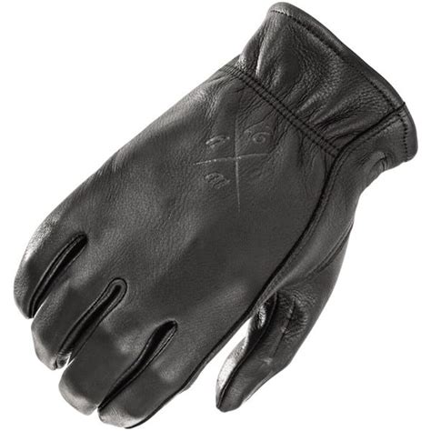Highway 21 Louie Leather Motorcycle Gloves