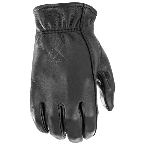 Highway 21 Louie Leather Motorcycle Gloves