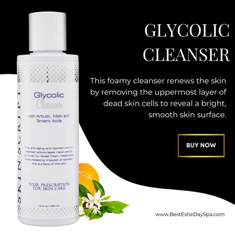 Reveal Radiant Skin with the Magic of Glycolic Acid: Discover Skin Script's Revitalizing Glycolic Cleanser!