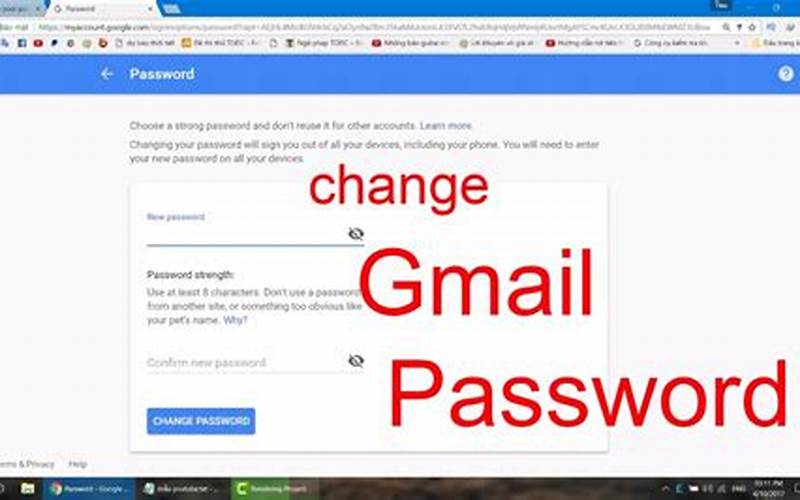 Gmail Password