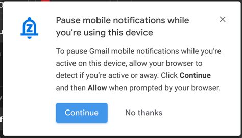 Gmail will pause mobile notifications when you’re using it on desktop