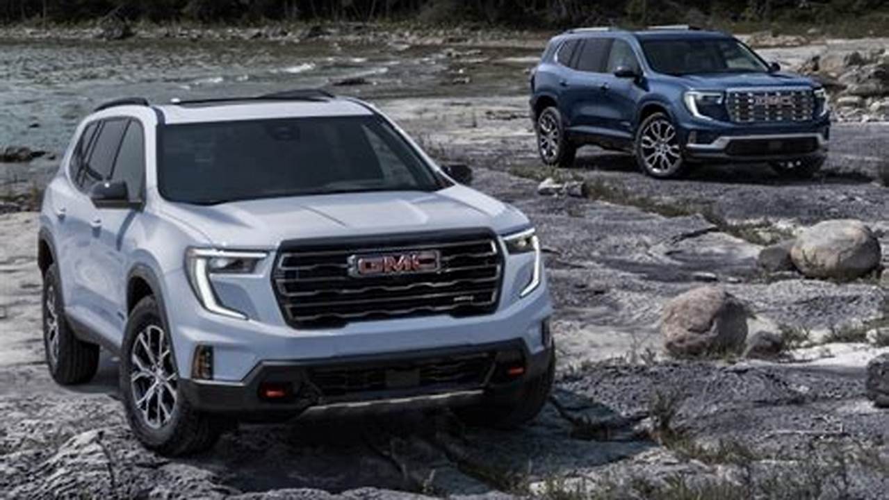 Gmc 2024 Acadia Vehicles Models
