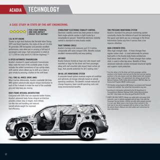 Gmc Acadia Brochure Pdf