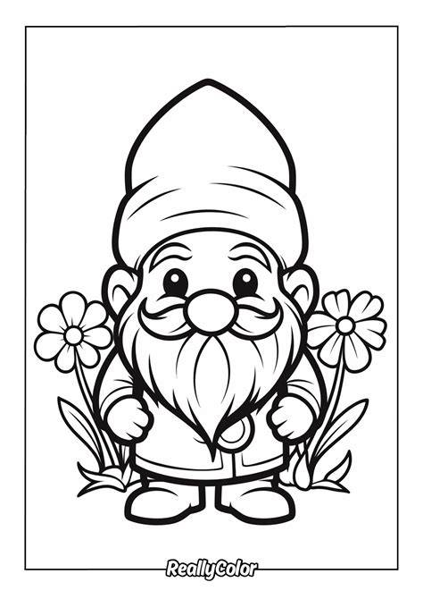 Gnome Color Page