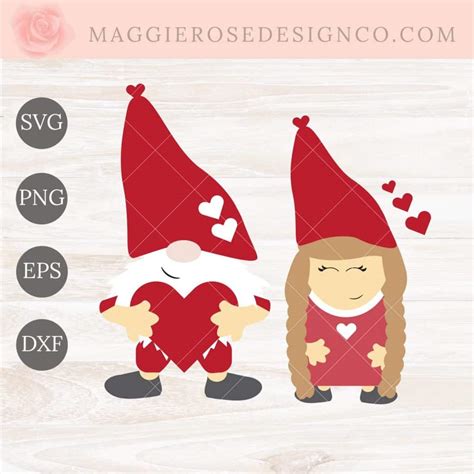 66+ Gnomes Valentines SVG, Gnome Valentine Bundle SVG, Gnome Hearts, Gnome Valentine. Gnome Valentines Gnomes Thehungryjpeg
