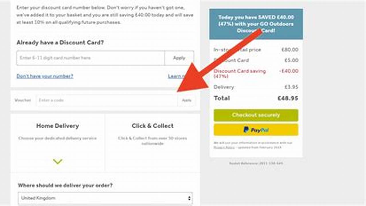 Go Outdoors Discount Code 2024