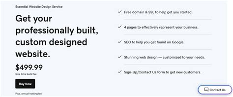 GoDaddy Essential Website Design