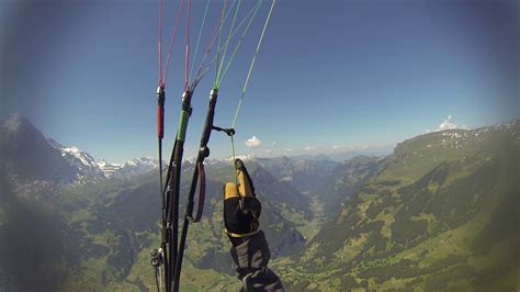 GoPro paragliding footage