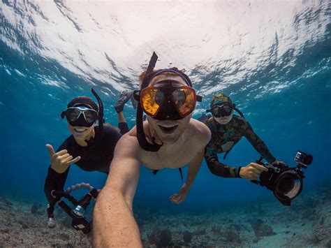 GoPro underwater camera
