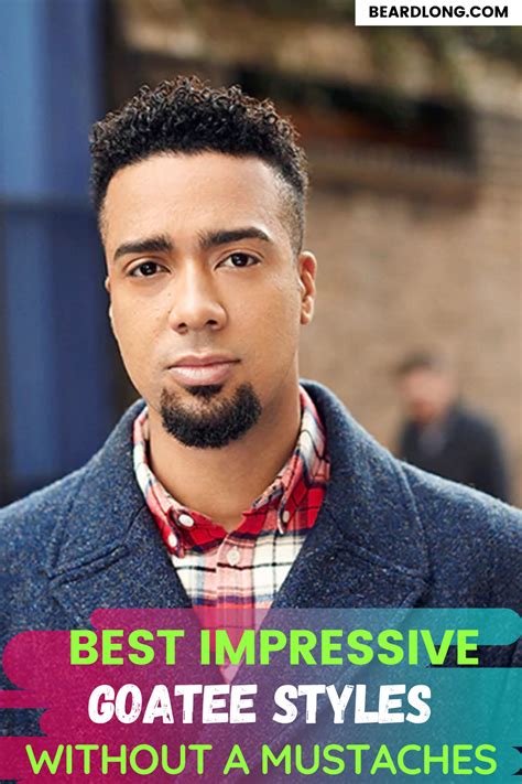 Goatee Styles Without Mustache