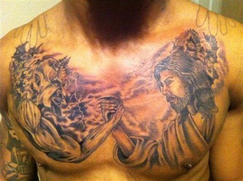 27 best Angel Vs Devil Tattoos images on Pinterest Angel