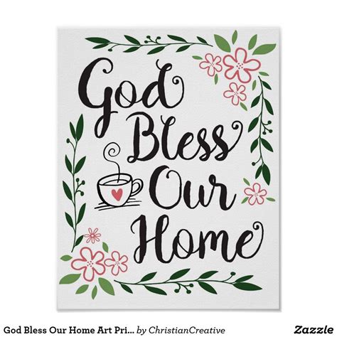 God Bless Our Home Printable