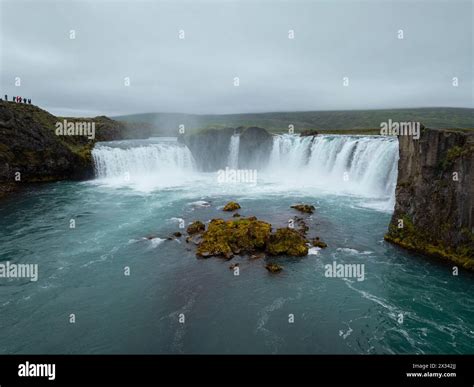 Godafoss Waterfall View