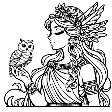 Goddess Coloring Pages