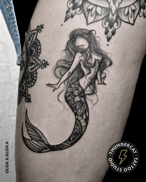 Goddess Mermaid Tattoo