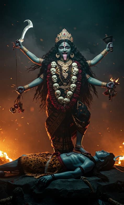 Goddess Scary Mahakali