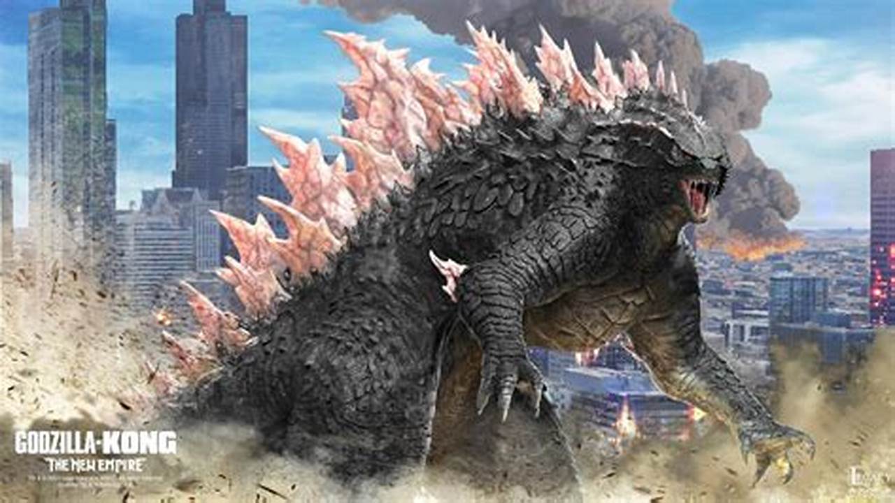 Godzilla New Design 2024 Model