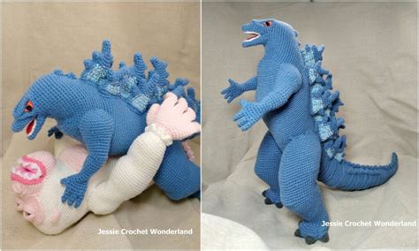 Godzilla Crochet Pattern
