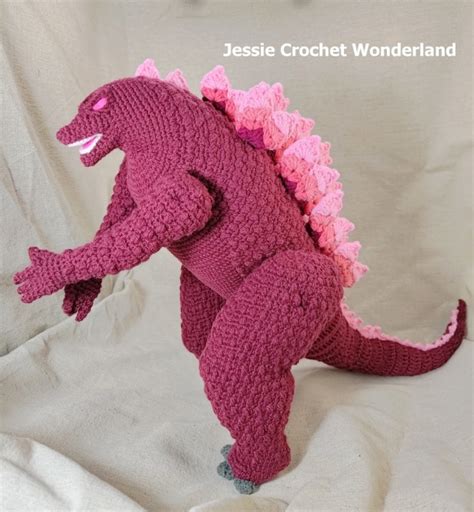 Godzilla Crochet Pattern Free