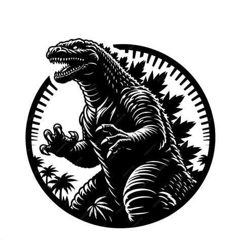 Unleash the Power of Monster Design with Our Free Godzilla SVG Files!