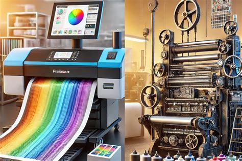 Going Digital vs. Traditional Printing