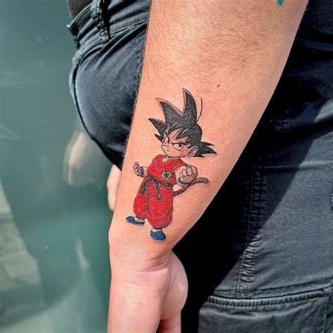 Dragon Ball Z Goku Ultra Instinct Tattoo