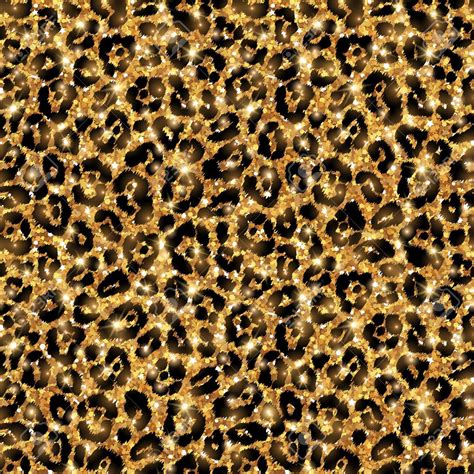 Gold Cheetah Print