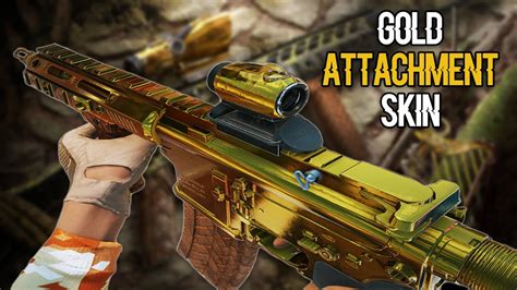 Glow like a Champion with the Luminous Gold Attachment Skin in R6 Siege!