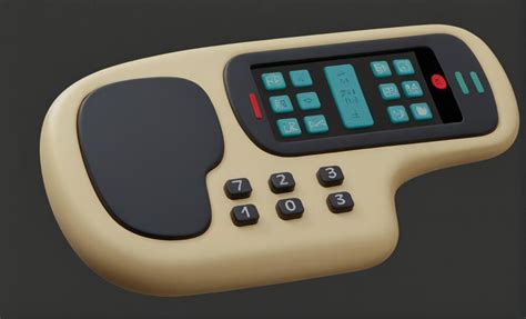 Gold Colored Calculator