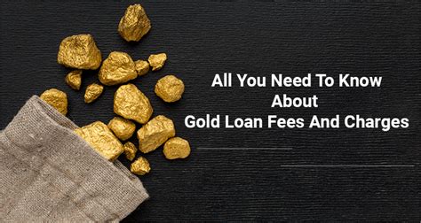 Gold Credit Loan Fee