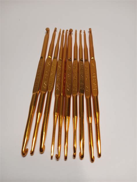 Gold Crochet Hook
