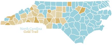 NORTH CAROLINA GOLD MAPS, NORTH CAROLINA GOLD PANNING, NORTH CAROLINA