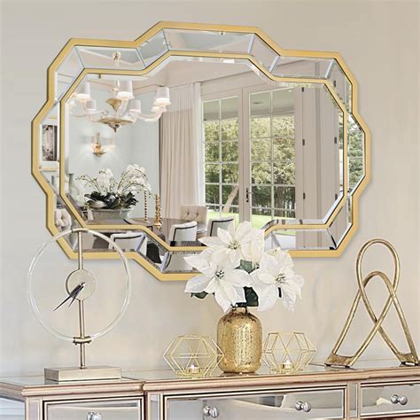 Gold Living Room Mirror