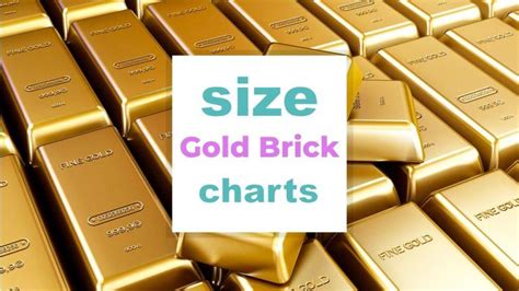 Gold brick weight