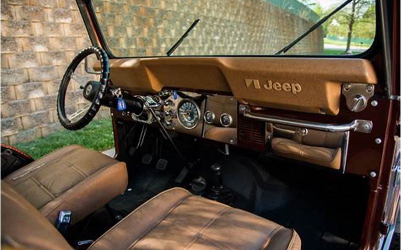 Golden Eagle Jeep Wrangler Interior