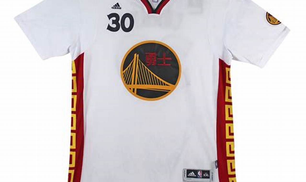 Golden State Warriors Chinese New Year Jersey 2024