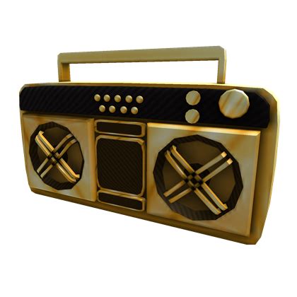 Golden Boombox - Roblox
