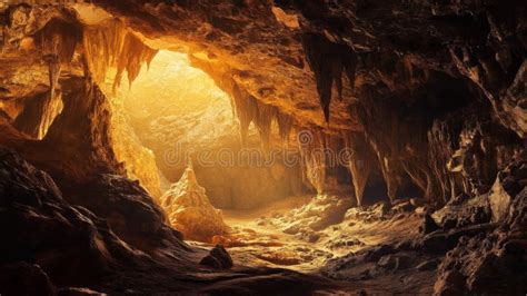 Golden Cave Interior