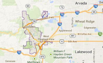 Golden Colorado Zip Code Map secretmuseum