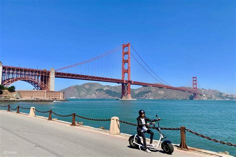 Golden Gate Bridge scooter path