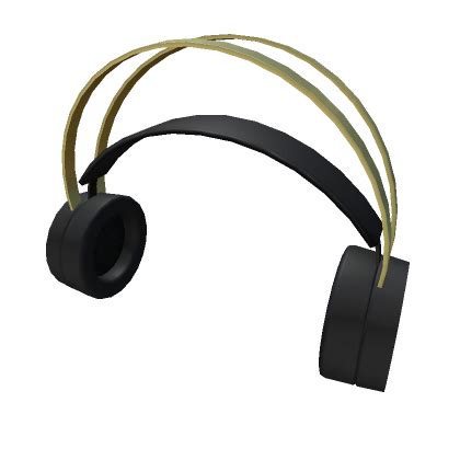 Golden Headphones - Roblox ID
