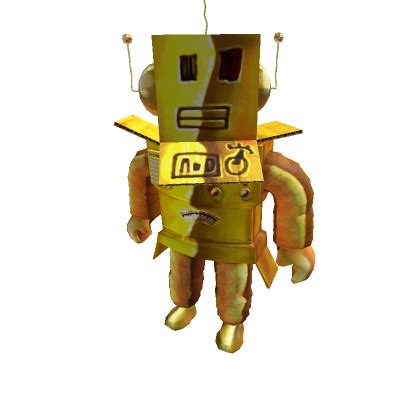 Golden Mr. Robot - Roblox