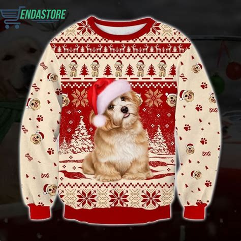 Baitunstore Have A Golden Christmas Sweater For Golden Retriever Dog