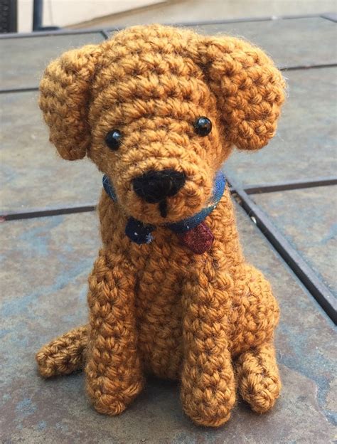 Golden Retriever Crochet Pattern Free