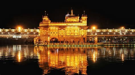 Golden Temple at Night